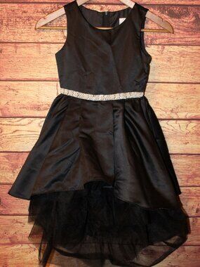 Black Rare Editions High-Low Formal Dress Size 7
